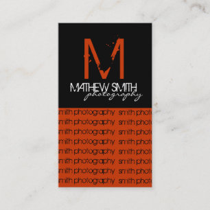 Cartes de visite de photographe