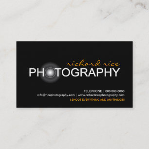 Cartes de visite de photographe