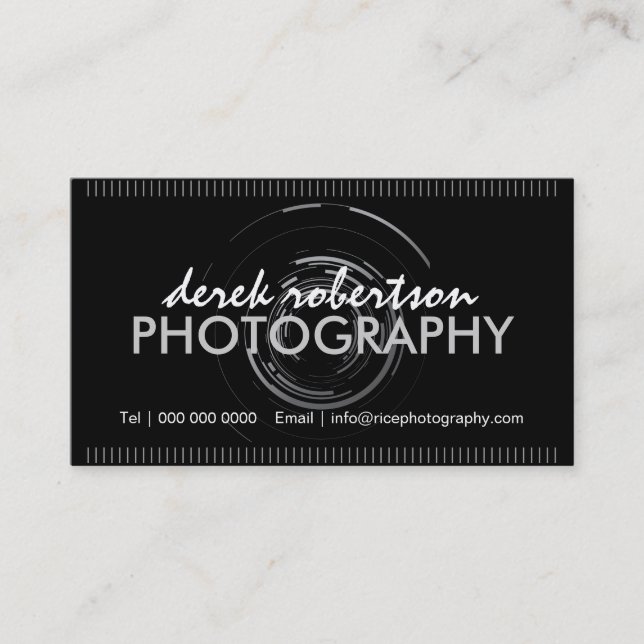 Cartes de visite de photographe (Devant)