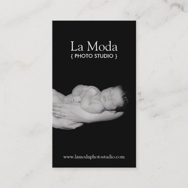 Cartes de visite de photographe (Devant)