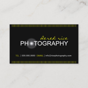 Cartes de visite de photographe