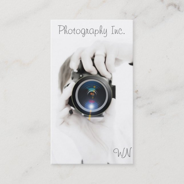 Cartes de visite de photographe (Devant)