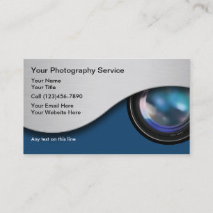 Cartes de visite de photographe