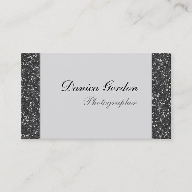 Cartes de visite de photographe de parties (Devant)