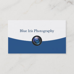 Cartes de visite de photographe professionnel