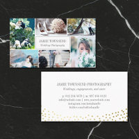 Cartes de visite de photographe professionnel