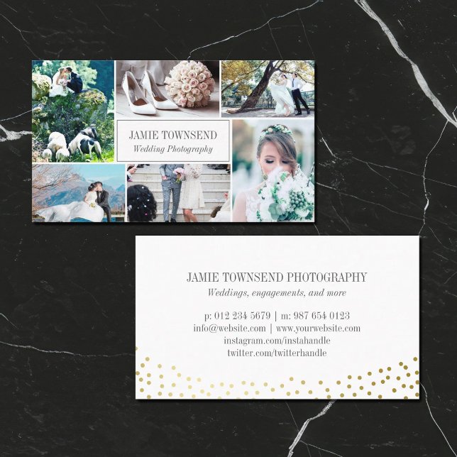 Cartes de visite de photographe professionnel  (Créateur téléchargé)