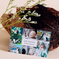 Cartes de visite de photographe professionnel 