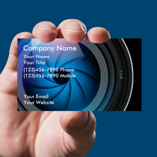 Cartes de visite de photographie