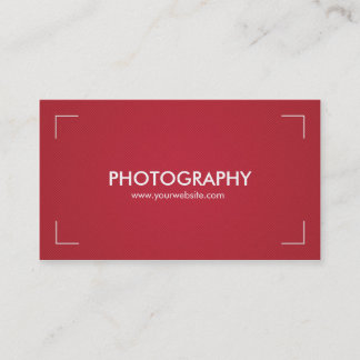 Cartes de visite de photographie en rouge et blanc