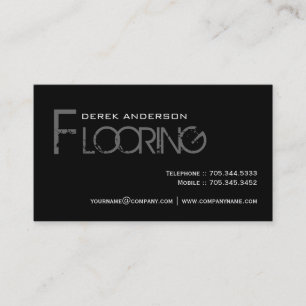 Cartes de visite de plancher