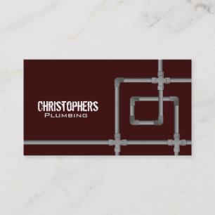 Cartes de visite de plombier