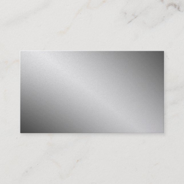 Cartes de visite de regard en métal d'or (Devant)