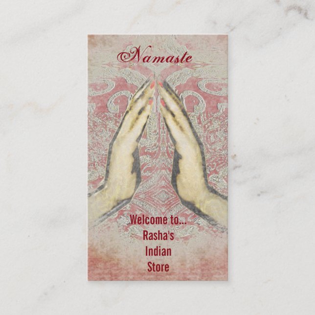 Cartes de visite de Reiki de guérisseur de (Devant)