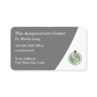 Cartes de visite de rendez-vous Acupuncture