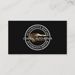 Cartes de visite de réparation d'automobiles