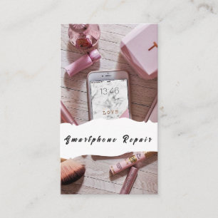 Cartes de visite de réparation de téléphone portab