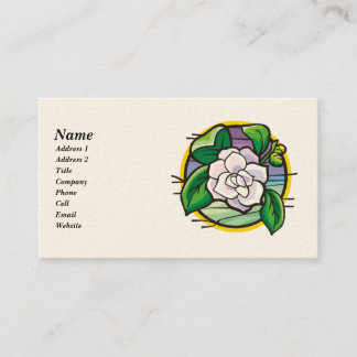Cartes de visite de Rose blanche pour femmes