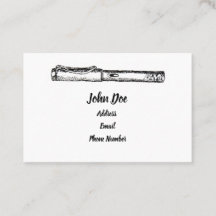 Cartes de visite de safari de Lamy