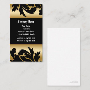 Cartes de visite de salon de clou