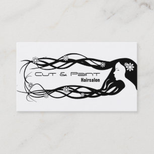 Cartes de visite de salon de coiffure