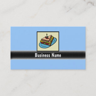 Cartes de visite de sandwich personnalisable