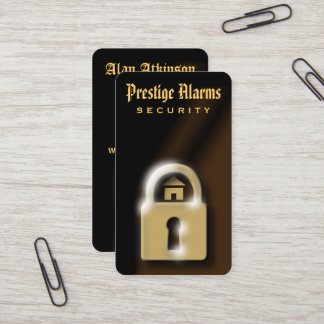 Cartes de visite de sécurité