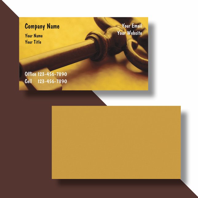 Cartes de visite de sécurité Design unique (Créateur téléchargé)