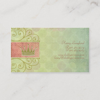 Cartes de visite de Shabby