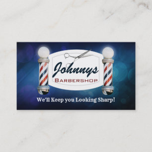 Cartes de visite de slogans de coiffeur