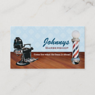 Cartes de visite de slogans de salon de coiffure