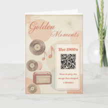 Cartes de visite de soins de mémoire des années 19