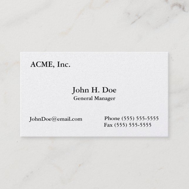 Cartes de visite de sortilège de début de 8 points (Devant)