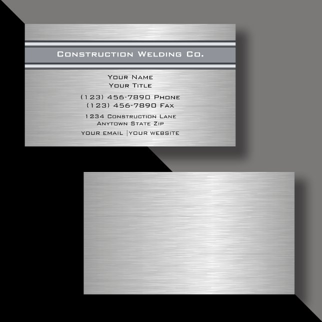Cartes de visite de soudage (Créateur téléchargé)