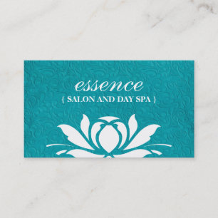 Cartes de visite de spa de salon et de jour