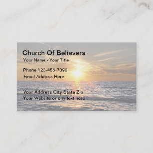 Cartes de visite de Sunset Church