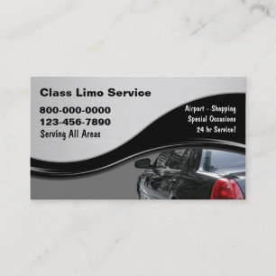 Cartes de visite de taxi