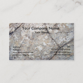 Cartes de visite de texture de la terre
