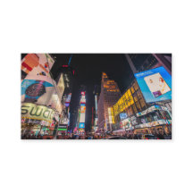 Cartes de visite de Times Square