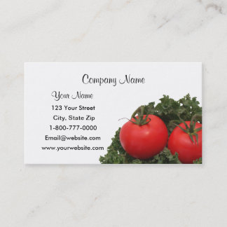 Cartes de visite de tomates