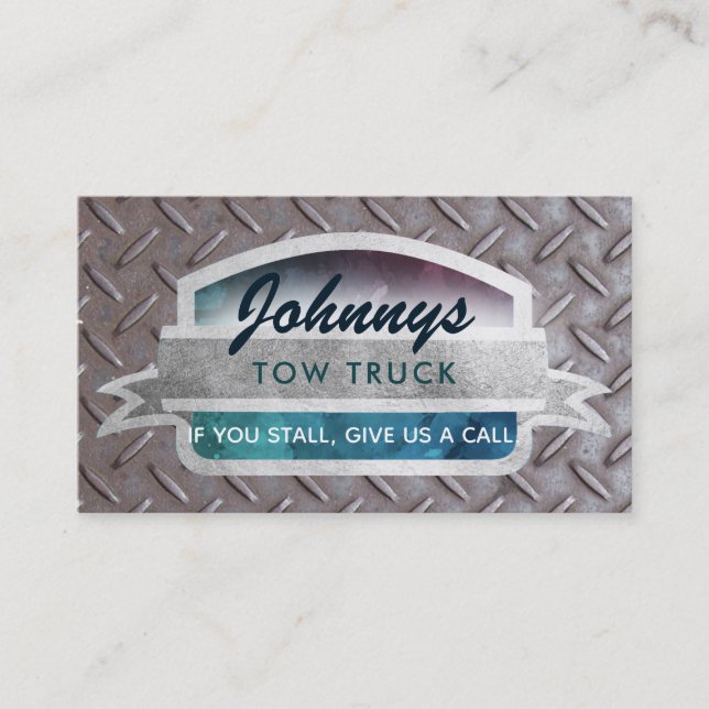 Cartes de visite de Tow Truck Slogans (Devant)