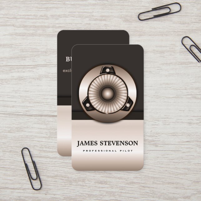 Cartes de visite de vols charter pour pilote profe (Devant/Arrière en situation)