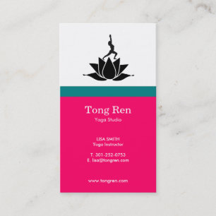 Cartes de visite de yoga