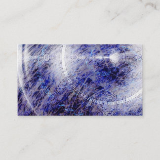 Cartes de visite de zodiaque d'argent d'astrologie