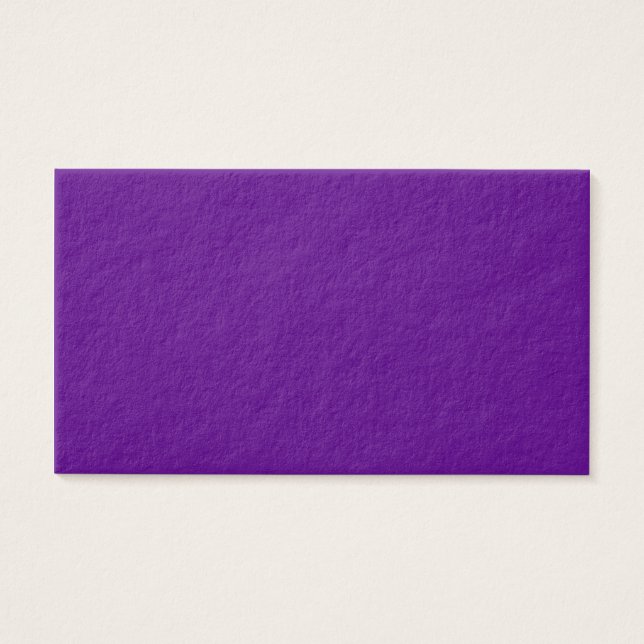 Cartes De Visite Décor couleur Accent violet (Devant)