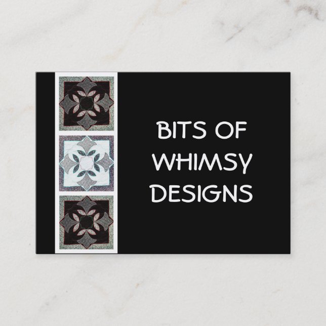 Cartes de visite d'édredon de Digitals (Devant)