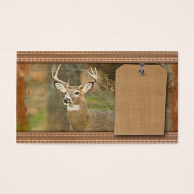 Cartes De Visite Deer Hunter (Devant)
