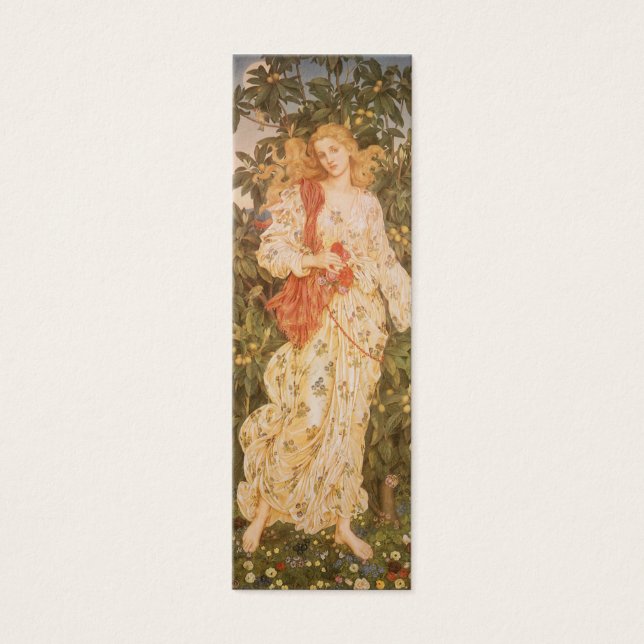 Cartes De Visite Déesse des fleurs, Flora de Morgan (Devant)