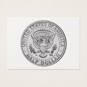 Cartes De Visite Demi-dollar de grand joint des USA