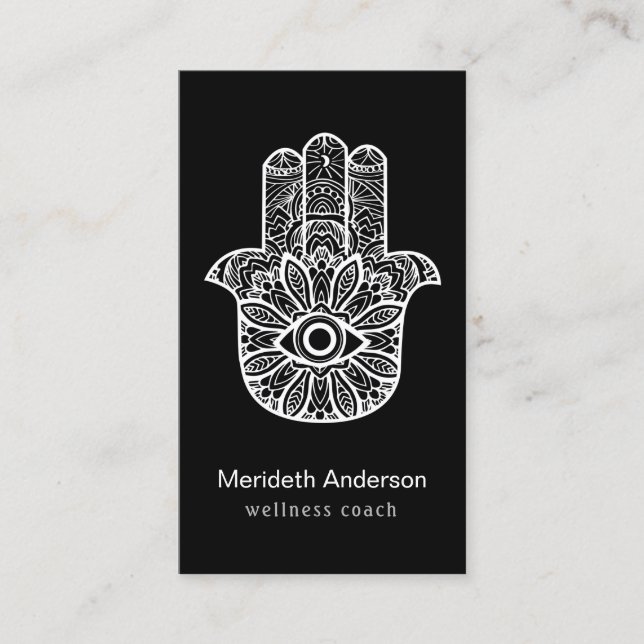 Cartes de visite d'entraîneur de santé (Devant)